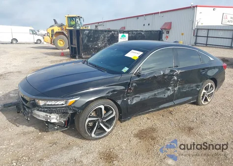 2020 Honda Accord Sport из США, поврежденный, VIN 1HGCV1F3XLA016759